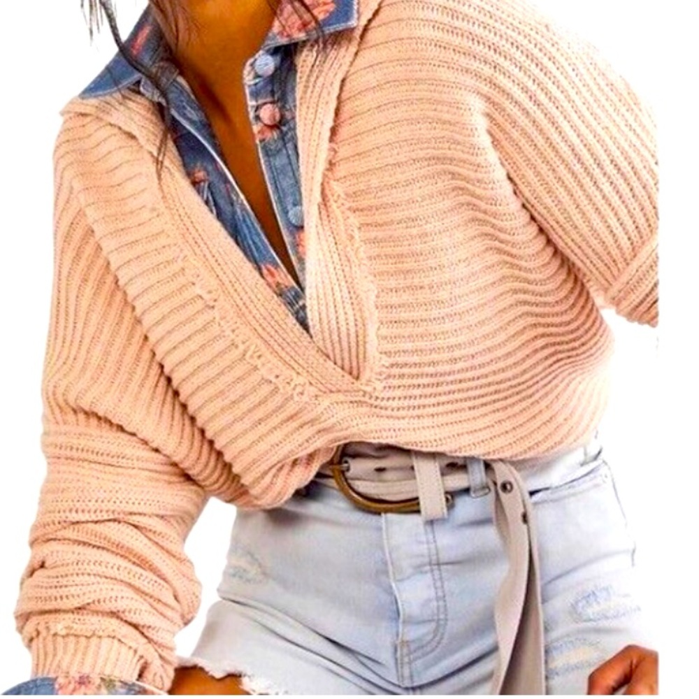Free People Marlie Ribbed Sweater